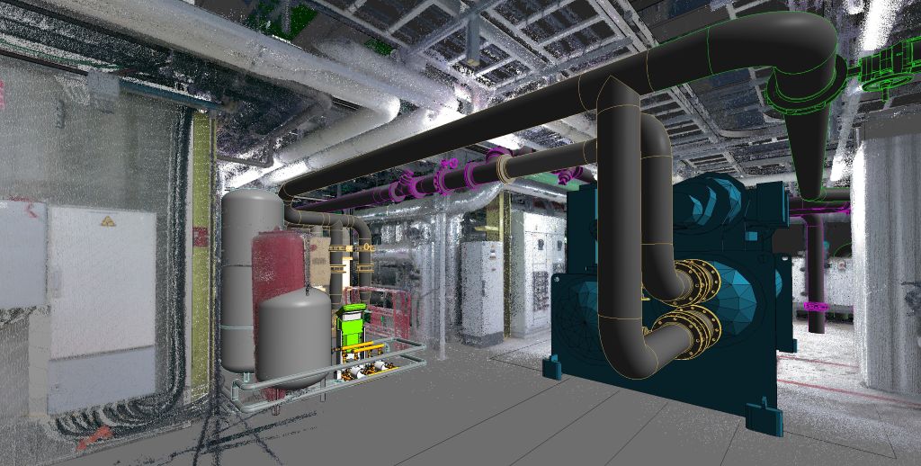 Scanner 3D Leica BLK360 - Relevé numérique